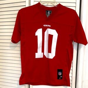 NFL San Francisco 49ers Red Team Youth Garoppolo Jersey - M